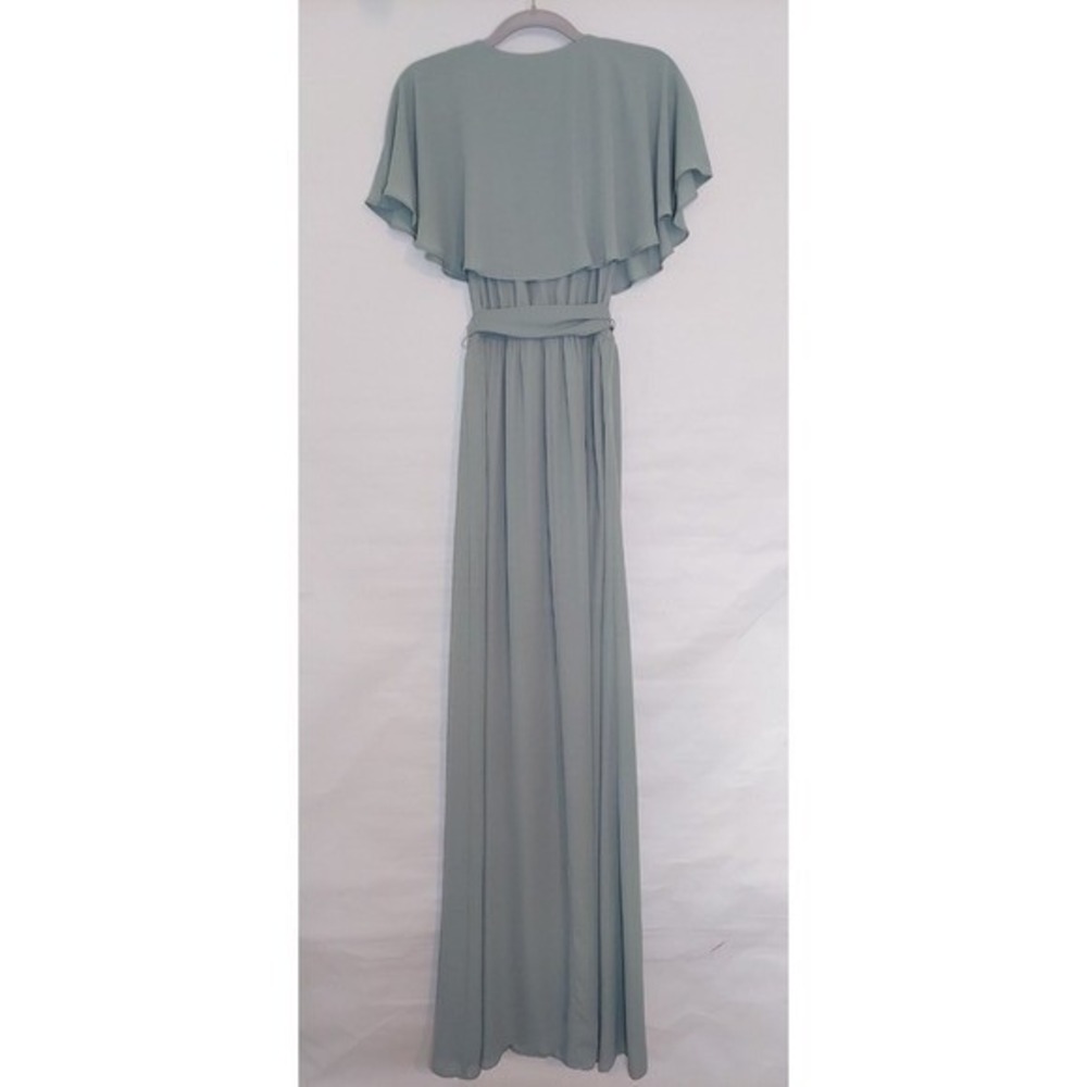 Show Me Your Mumu Dress XS Green Maxi Bridesmaid Formal Romantic Flowy Elegant - Picture 7 of 11